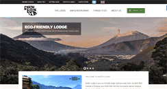 Desktop Screenshot of earthlodgeguatemala.com